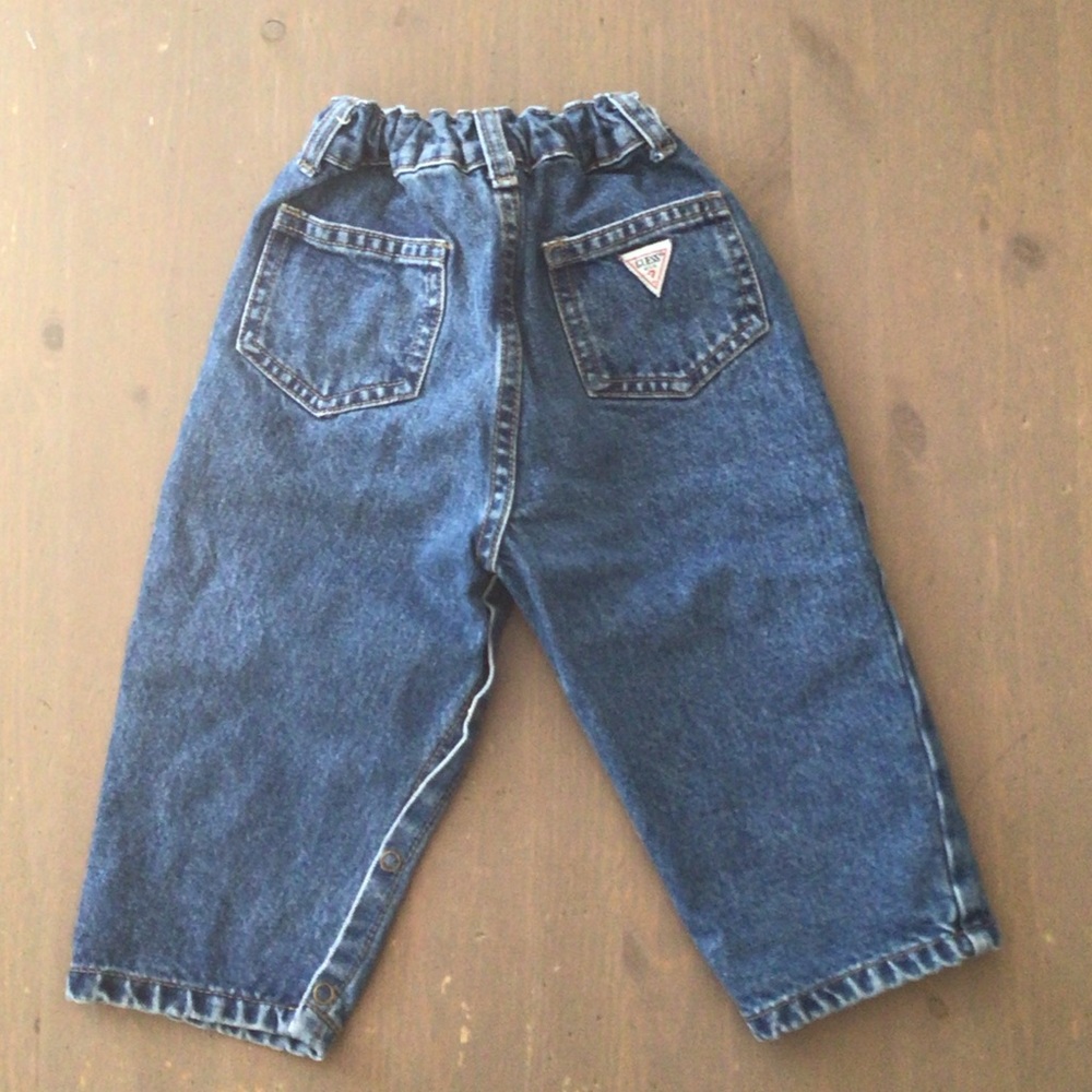 Vintage Guess Kids Blue Denim Jeans